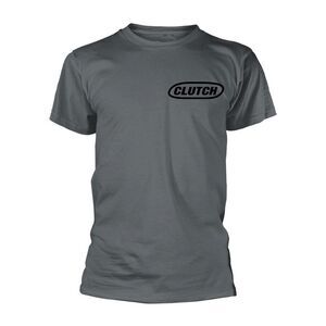 Clutch Unisex Adult Classic Logo T-Shirt / Gray